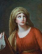 elisabeth vigee-lebrun Lady Hamilton as the Persian Sibyl oil painting reproduction